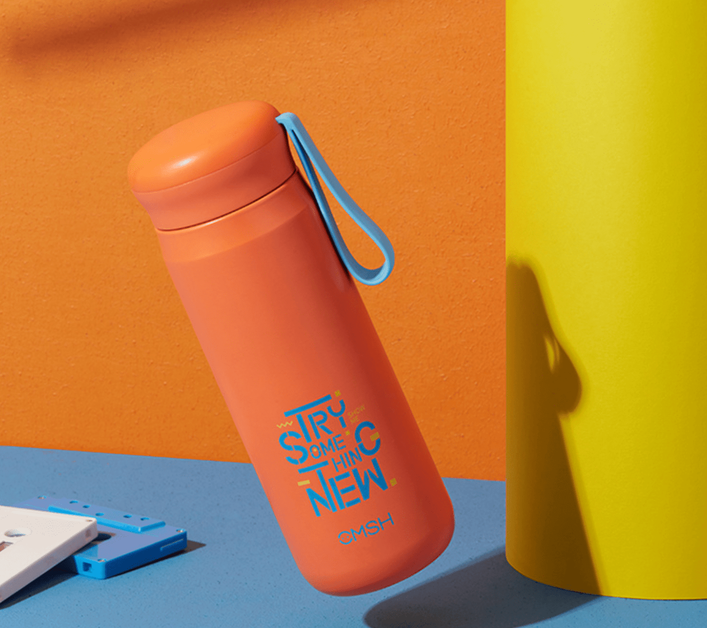 570ml Large-Capacity Vacuum Thermos with Handle – Leak-Proof & Insulated