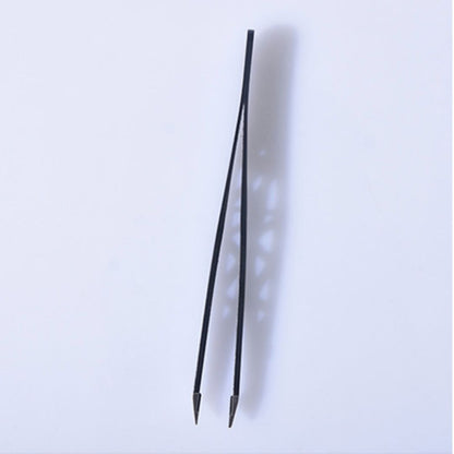 Slanted Tip Hollow Eyebrow Tweezers – Stylish & Precise Grooming Tool