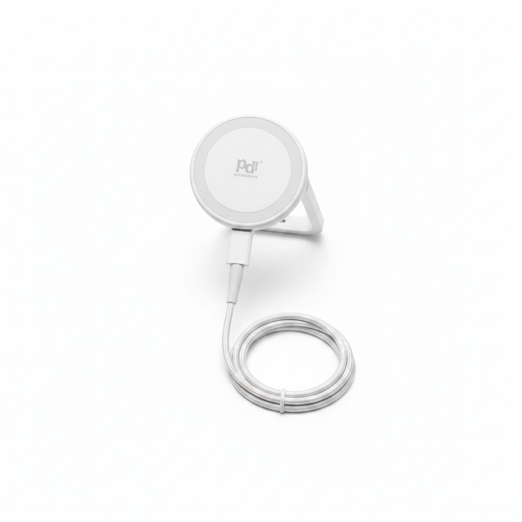 PDI 2-in-1 Magnetic Wireless Charger on white background